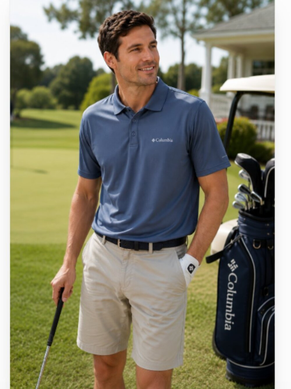 Columbia Haw Creek Polo Men's Small NWT